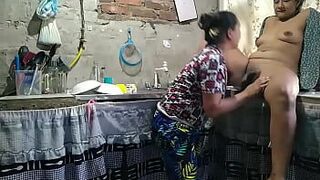 Since my husband is not in town, I call my best friend for wild lesbian sex porn video